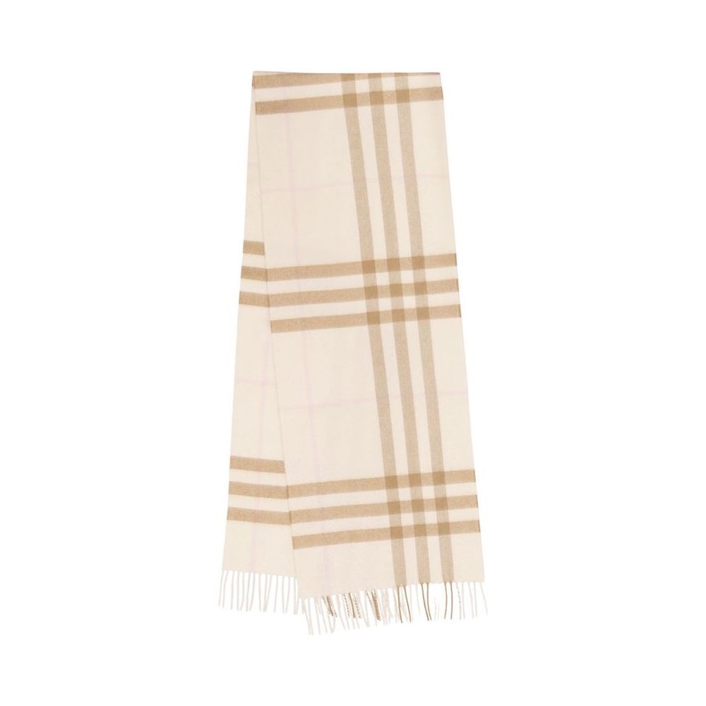 the classic check cashmere scarf burberry