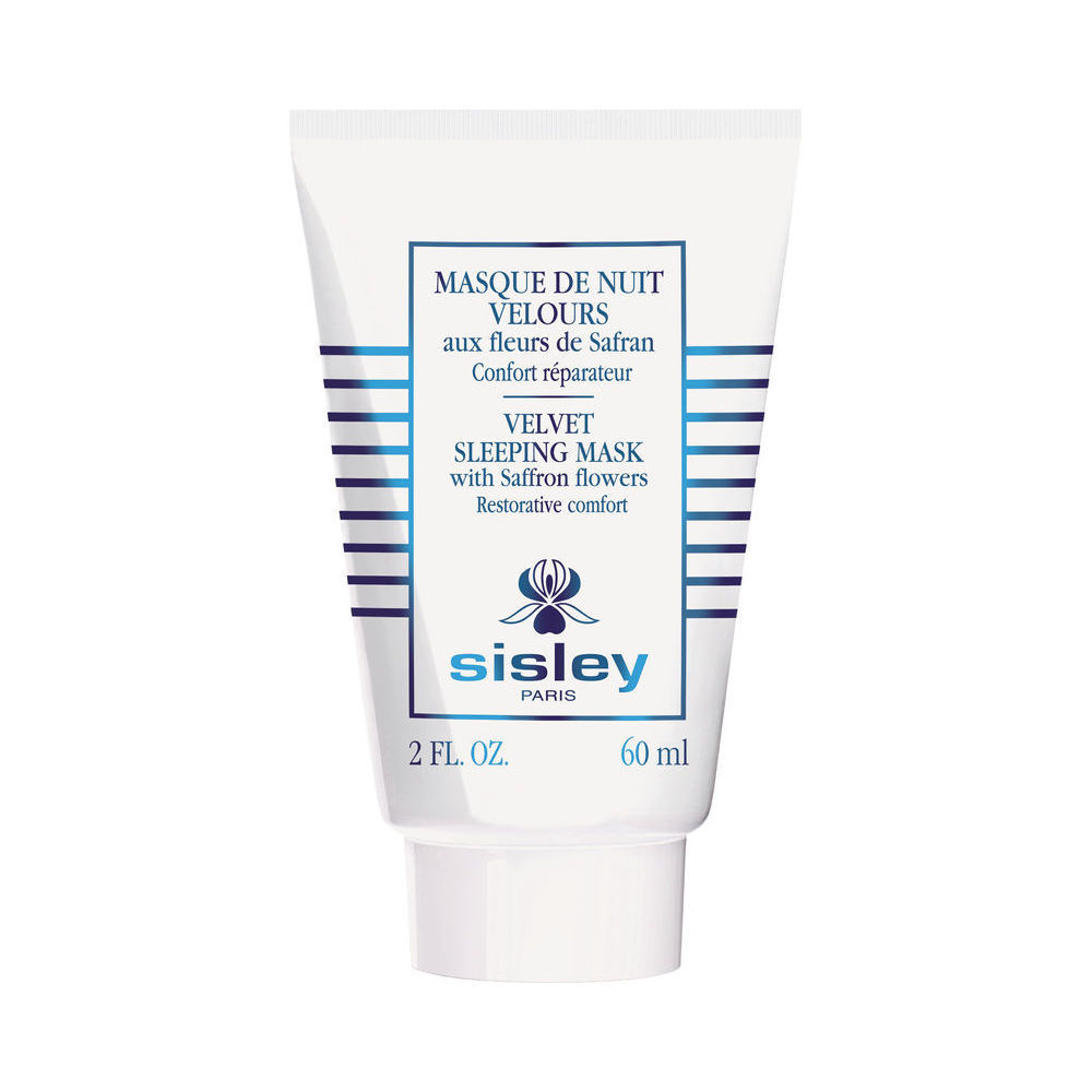 Velvet Sleeping Mask With Saffron Flowers