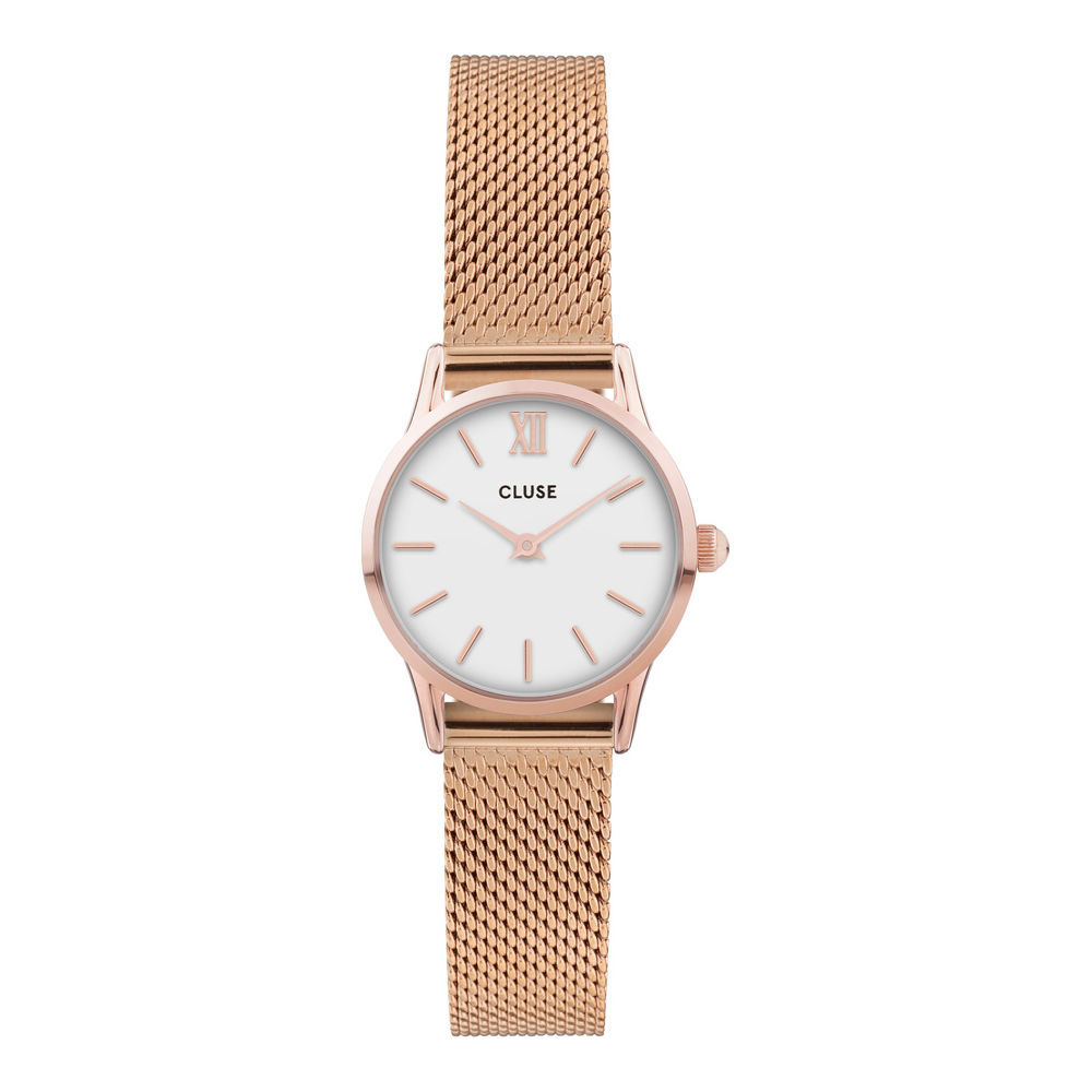 La Vedette Mesh Rose Gold White/Rose Gold 24mm CLUSE Hong Kong (China) |  DFS | T Galleria