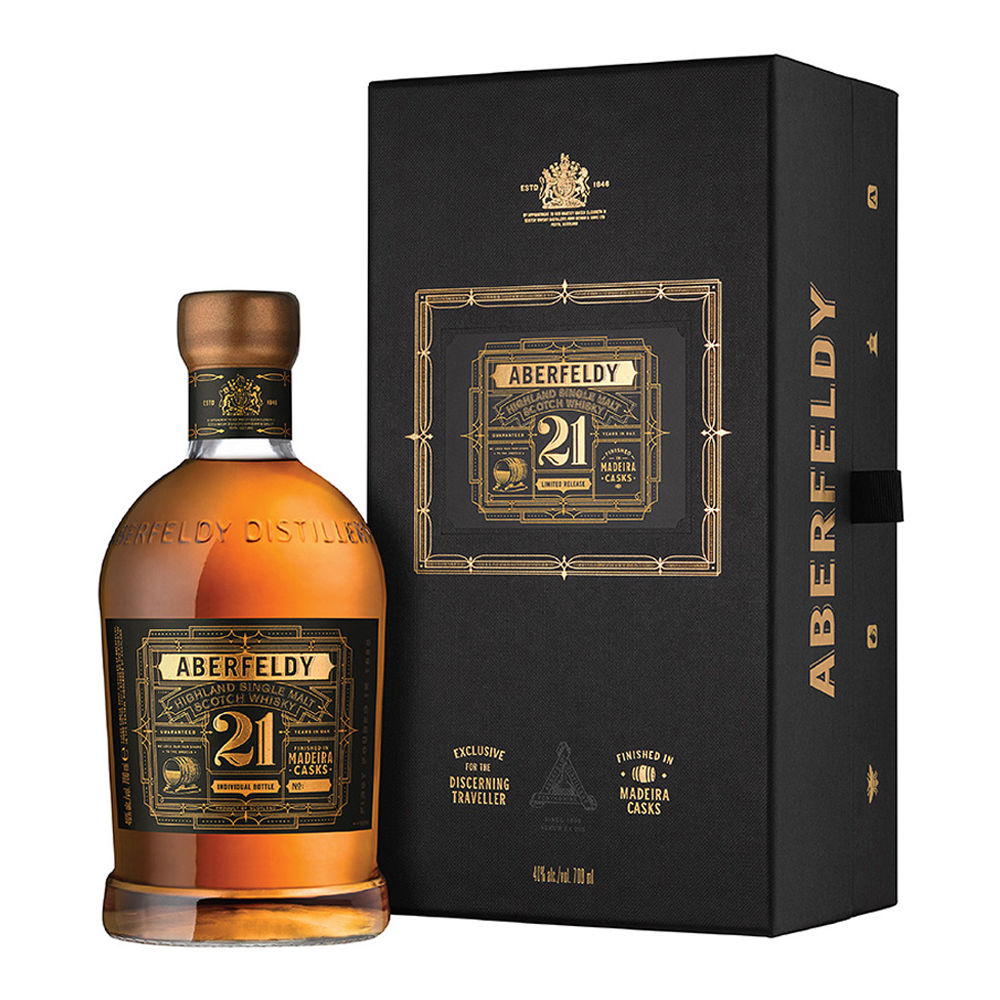 アバフェルディ21年MADEIRA CASKS Aberfeldy 21YO (Madeira Cask) 0.7L Aberfeldy | DFS Los Angeles