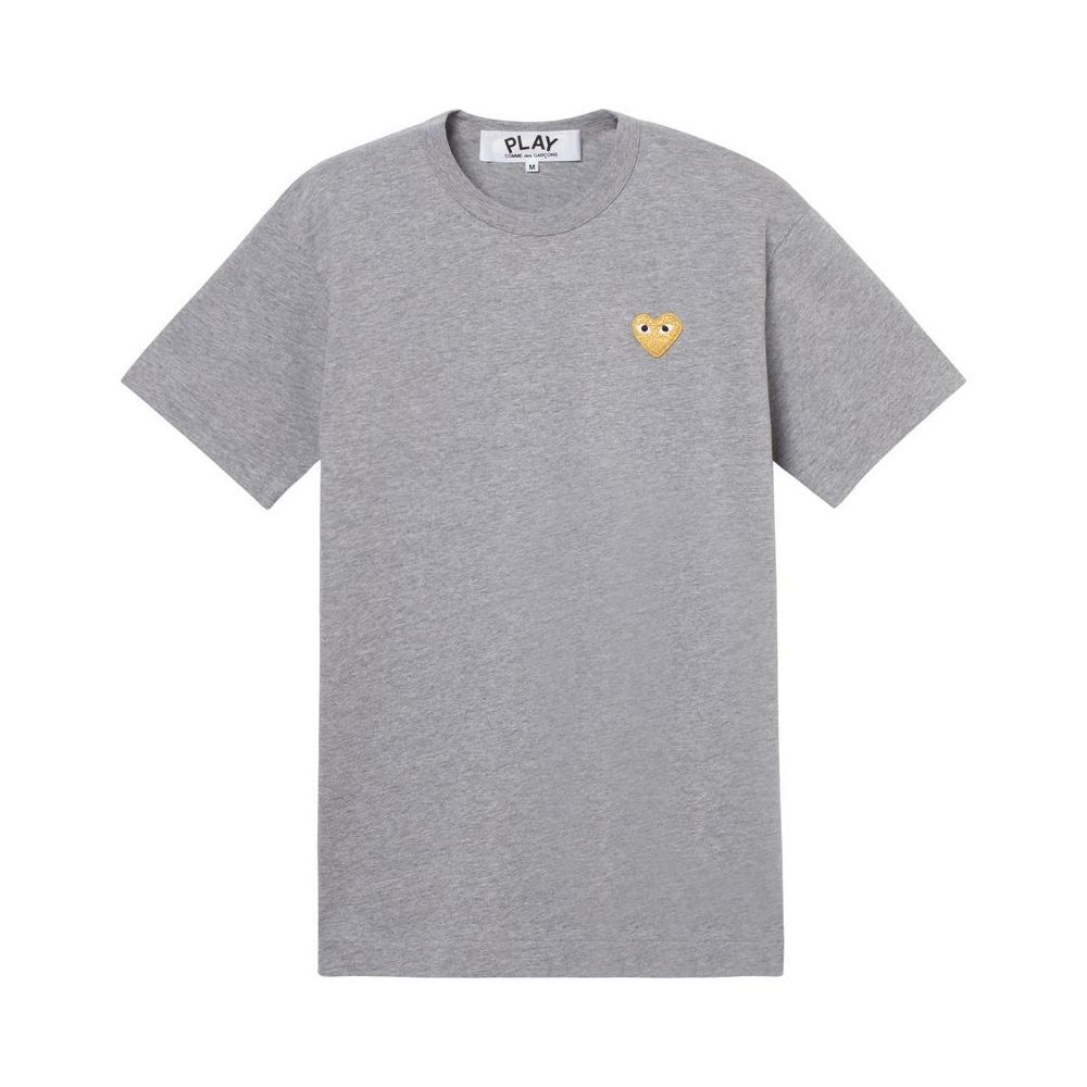 Embroidered Heart Tee Shirt Comme des 