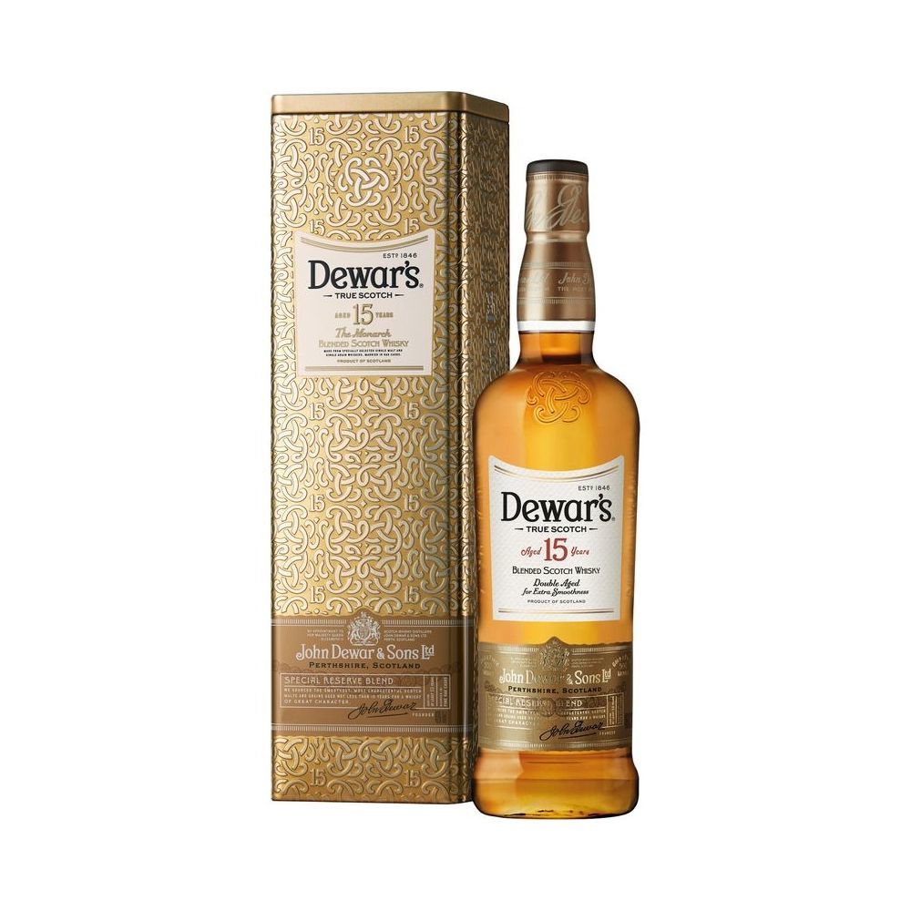 15 Year Old Blended Scotch Whisky 1L Dewar's | DFS New York