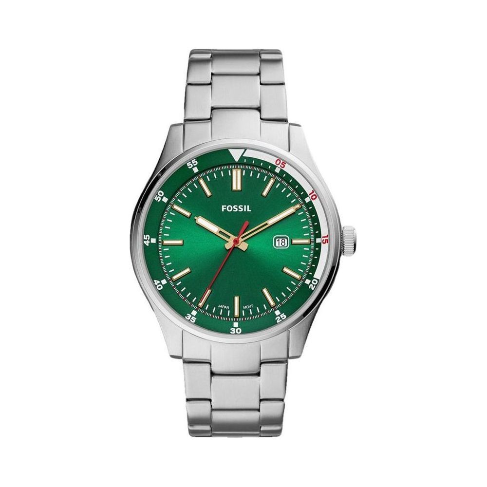 Fossil Belmar 44mm Quartz/3 Hand Silver 