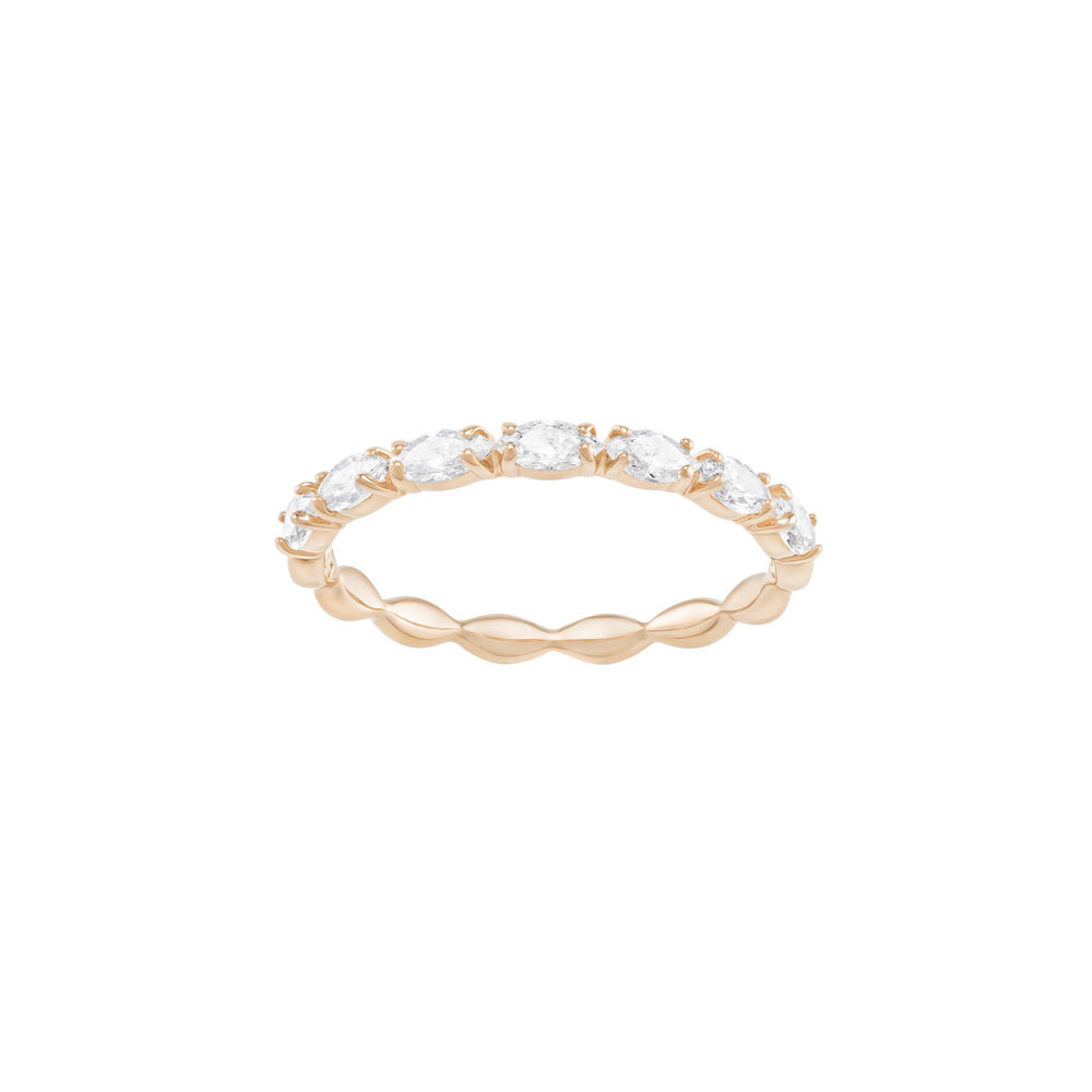 スワロフスキー　SWAROVSKI Vittore Marquise リング Matrix Vittore ring, Marquise cut, White, Rhodium plated