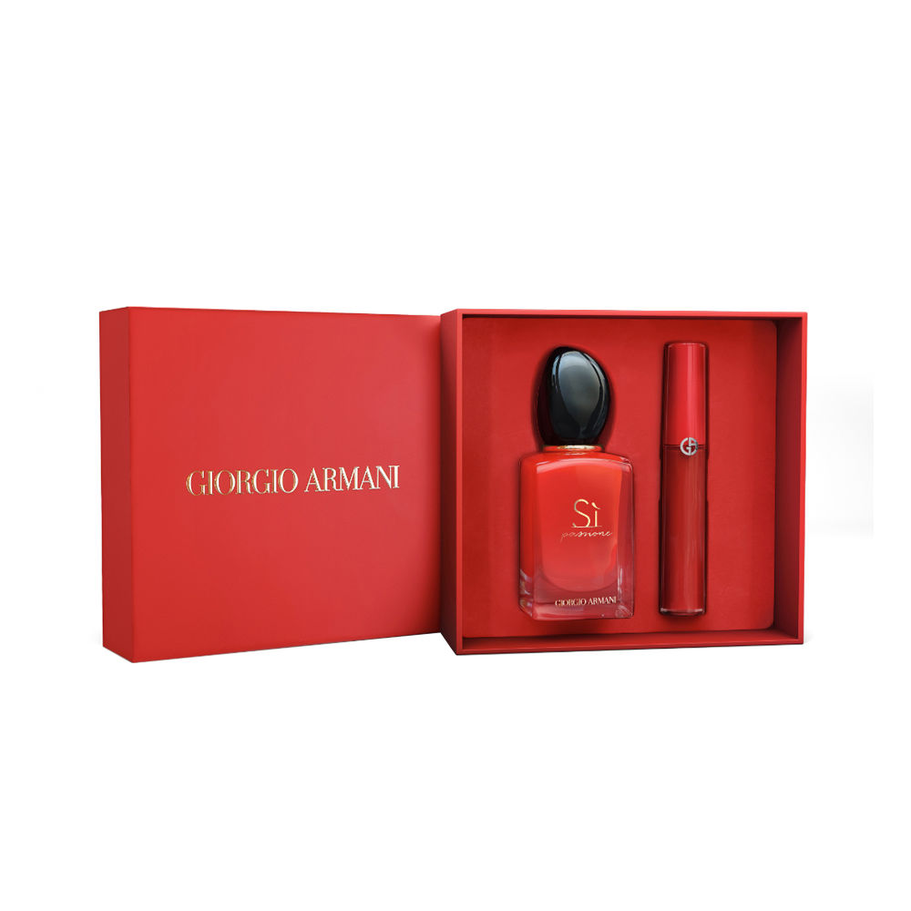 Si Passione Eau de Parfum Lip Maestro Coffret Armani Beauty