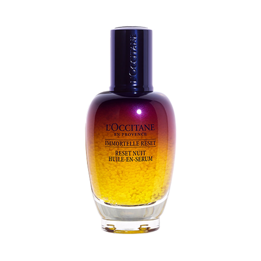 美容液 immortelle over night reset oil 50ml Immortelle Reset Overnight Reset Oil-In Serum - L'Occitane