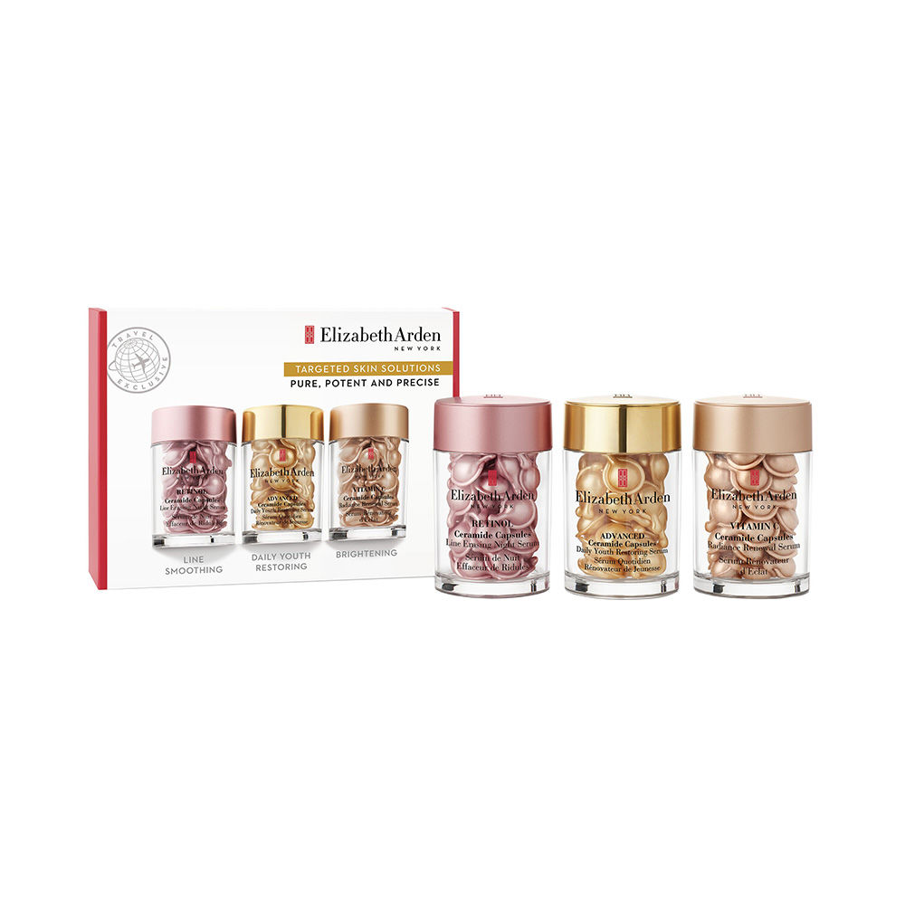 Targeted Skin Solutions Trio, Advanced Face, Retinol, Vitamin C