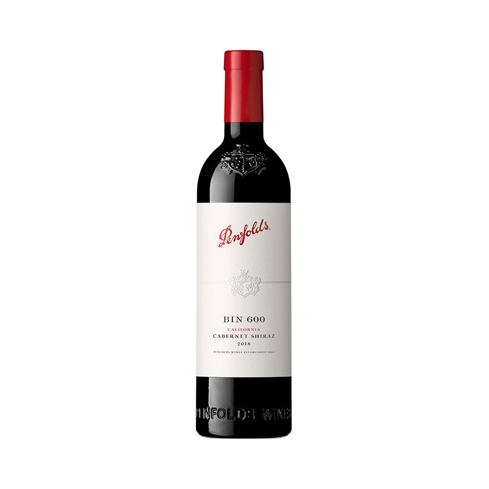 加州系列Bin 600 赤霞珠设拉子红葡萄酒2018 0.75L Penfolds 奔富| DFS