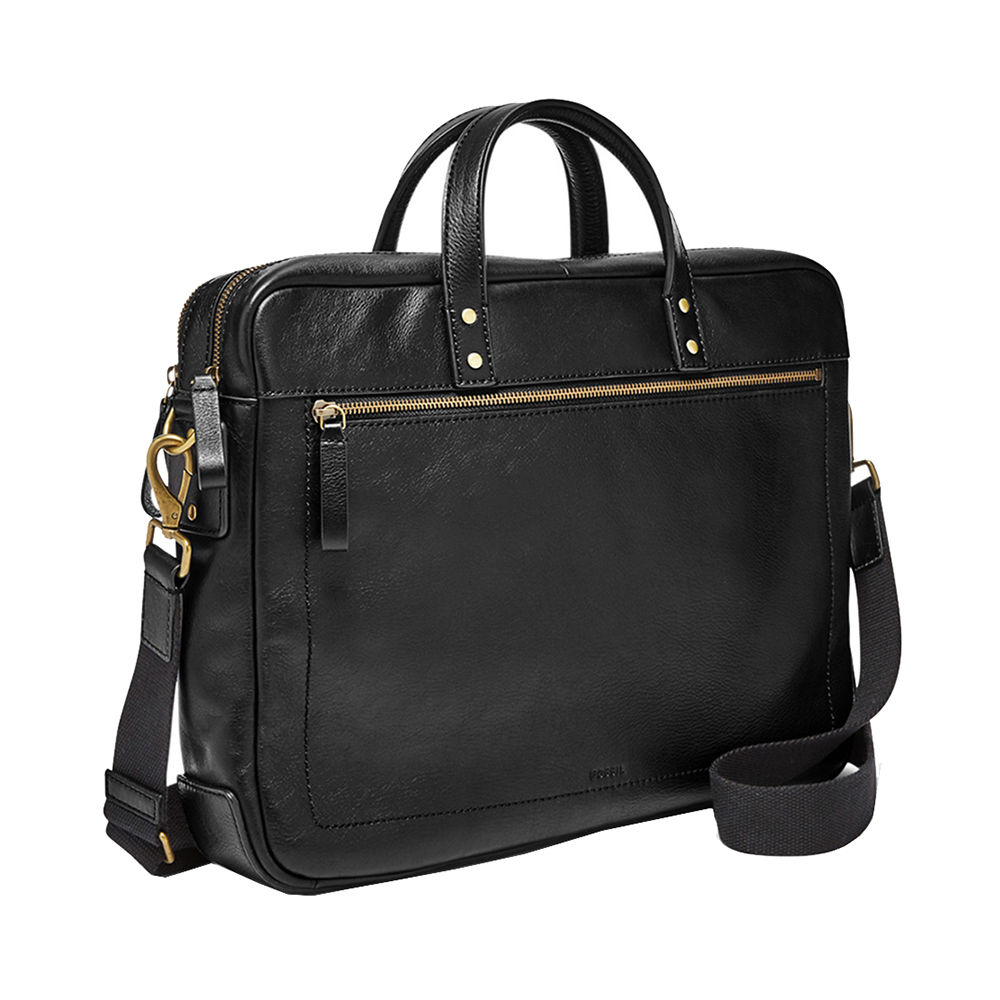 Haskell Double Zip Workbag FOSSIL 