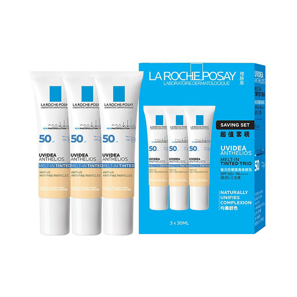 LA ROCHE-POSAY UVIDEA ANTHELIOS 3本セット LA ROCHE-POSAY UVIDEA ANTHELIOS 3色セット