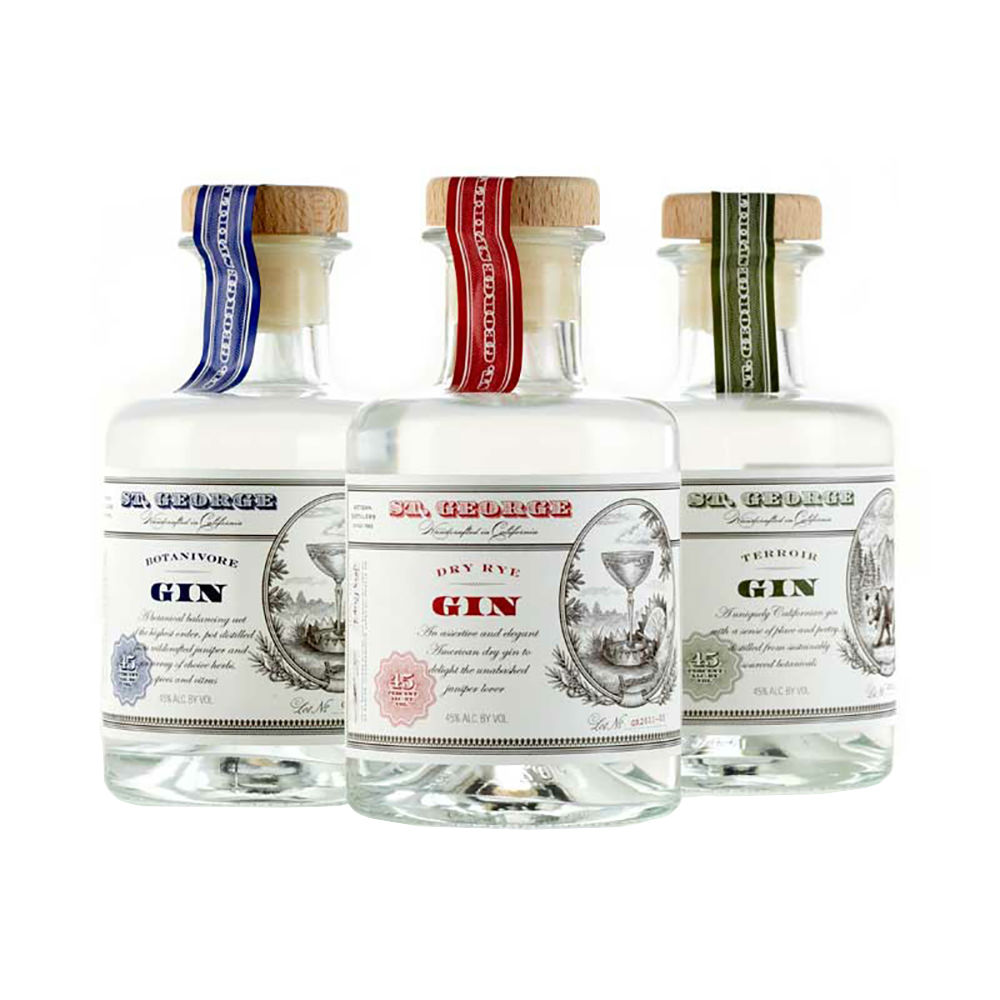 St. George Gin Collection Gift Set 0.2L x 3