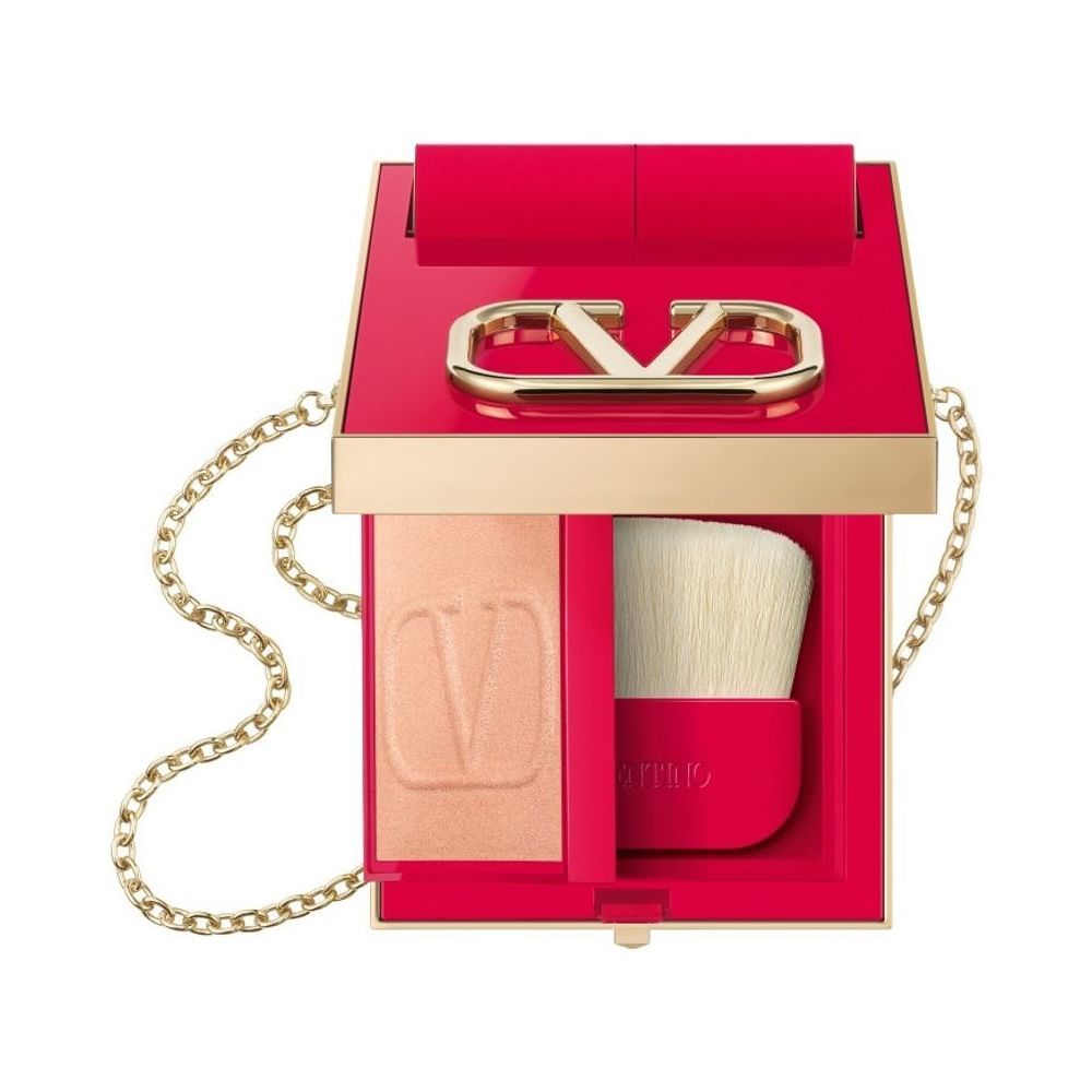 Go-Clutch 2-in-1 Refillable Compact Powder & Mini Rosso Lipstick