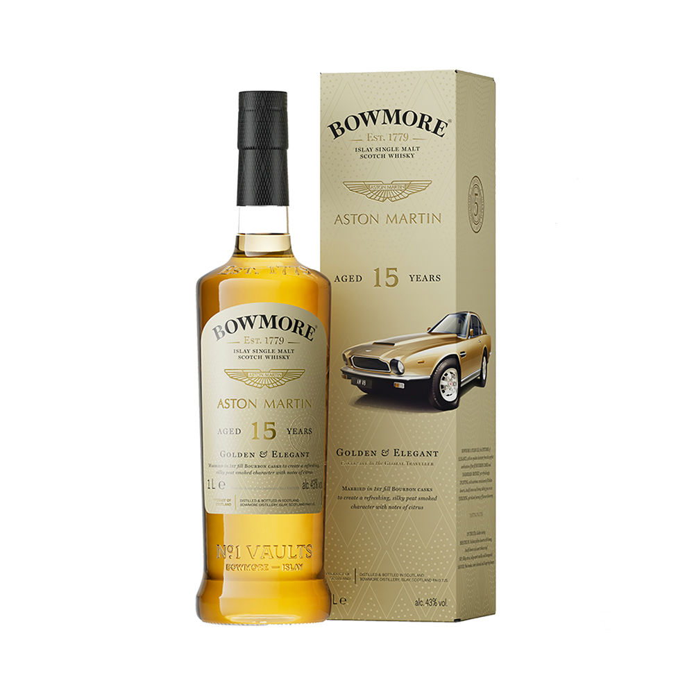 【即日発送】Bowmore 15年 アストンマーチン 1L 即日発送】Bowmore 15年 アストンマーチン 1L