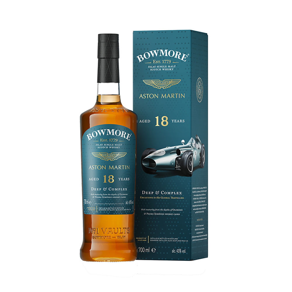 BOWMORE 18 years ASTON MARTIN ボウモア18年007 BOWMORE 18 years ASTON MARTIN ボウモア18年007