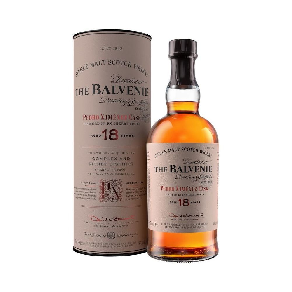 The Balvenie Pedro Ximénez Cask 18 Year Old 0.7L The
