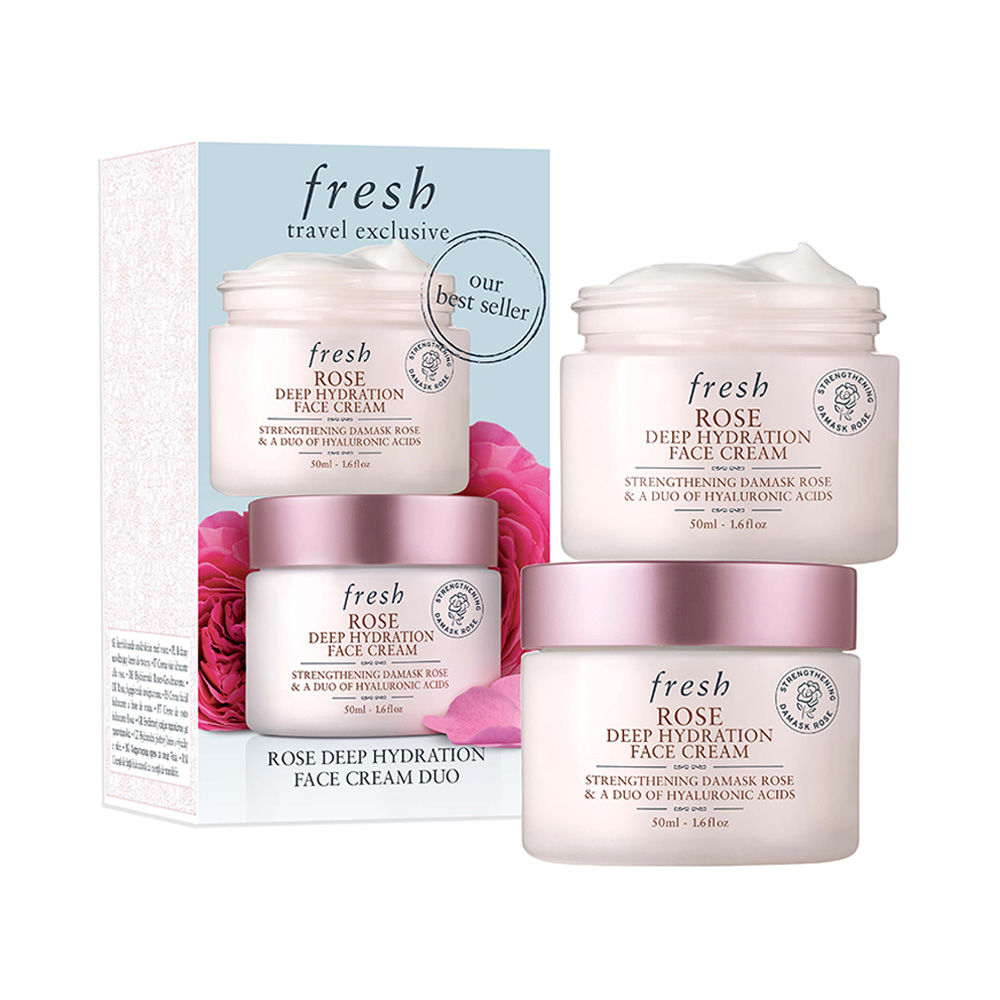 Rose Deep Hydration Face Cream Duo