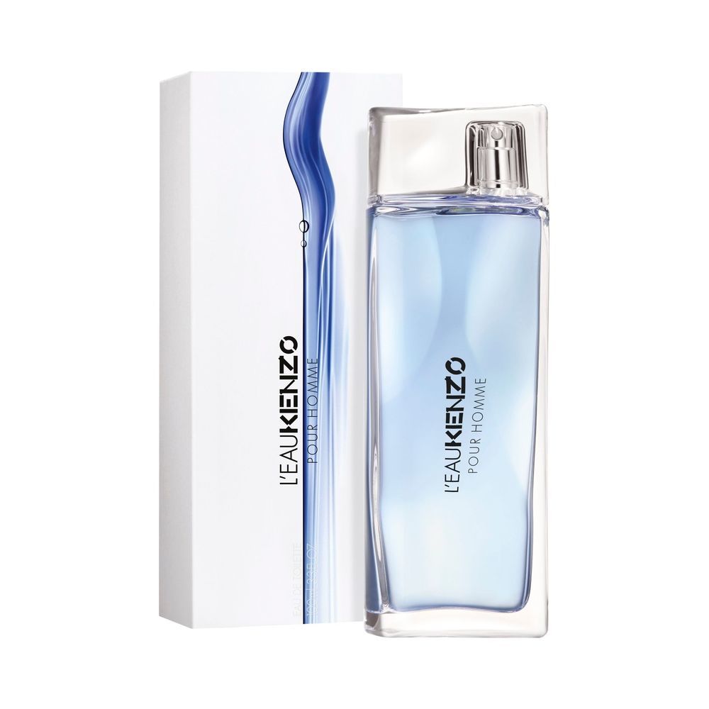 RU-5523 未開封品 KENZO 香水 100ml POUR HOMME L'EAU PAR KENZO Men COLOGNE 3.4oz-100ml EDT SPR Rare