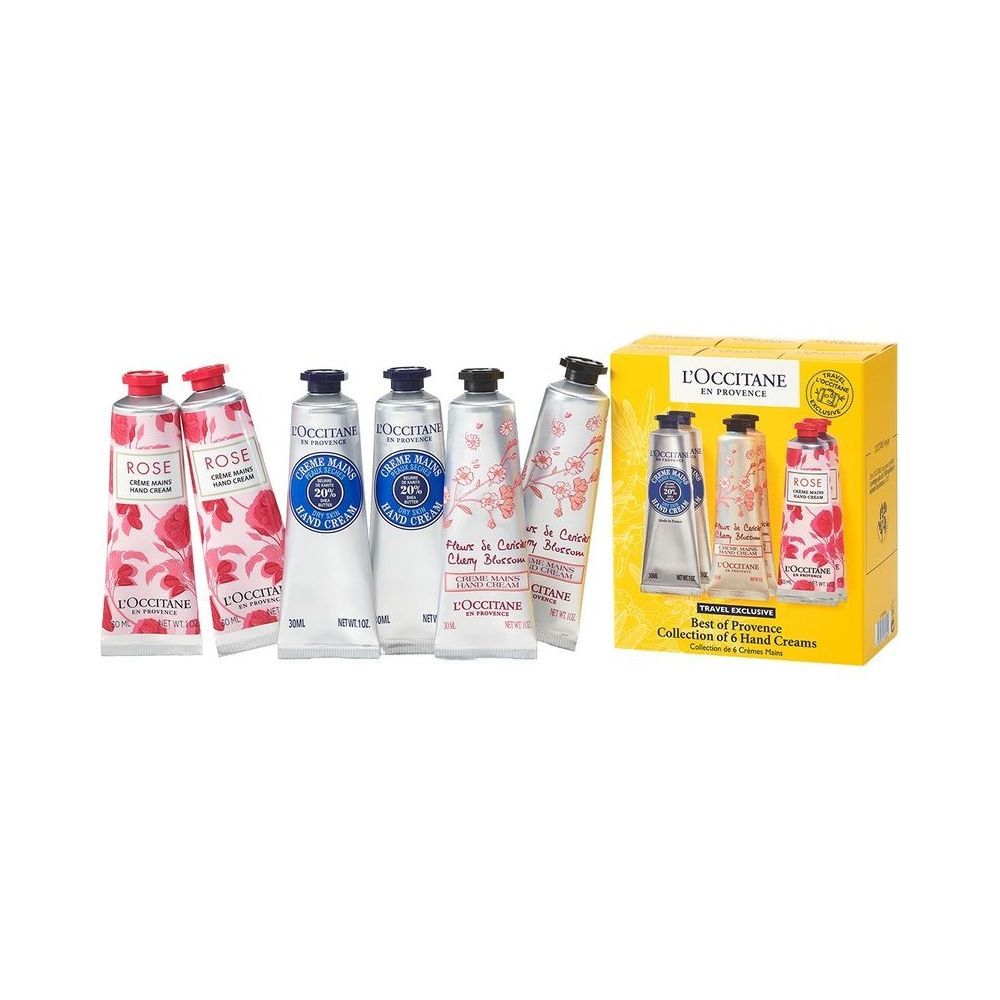 最安価格 Best of Provence Collection of 6 Hand Creams L'Occitane en ハンドケア・ハンドクリーム