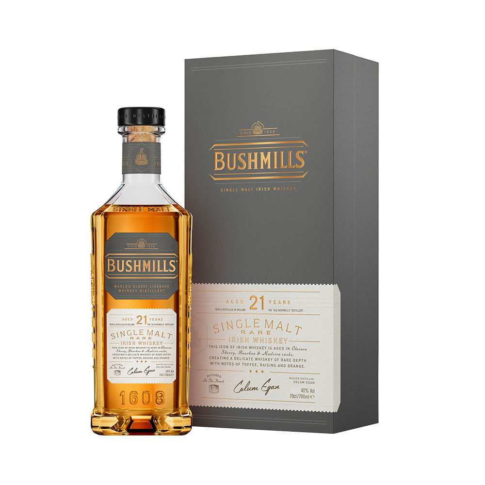 Bushmills 21Year Old Single Malt Irish Whiskey 0.7L