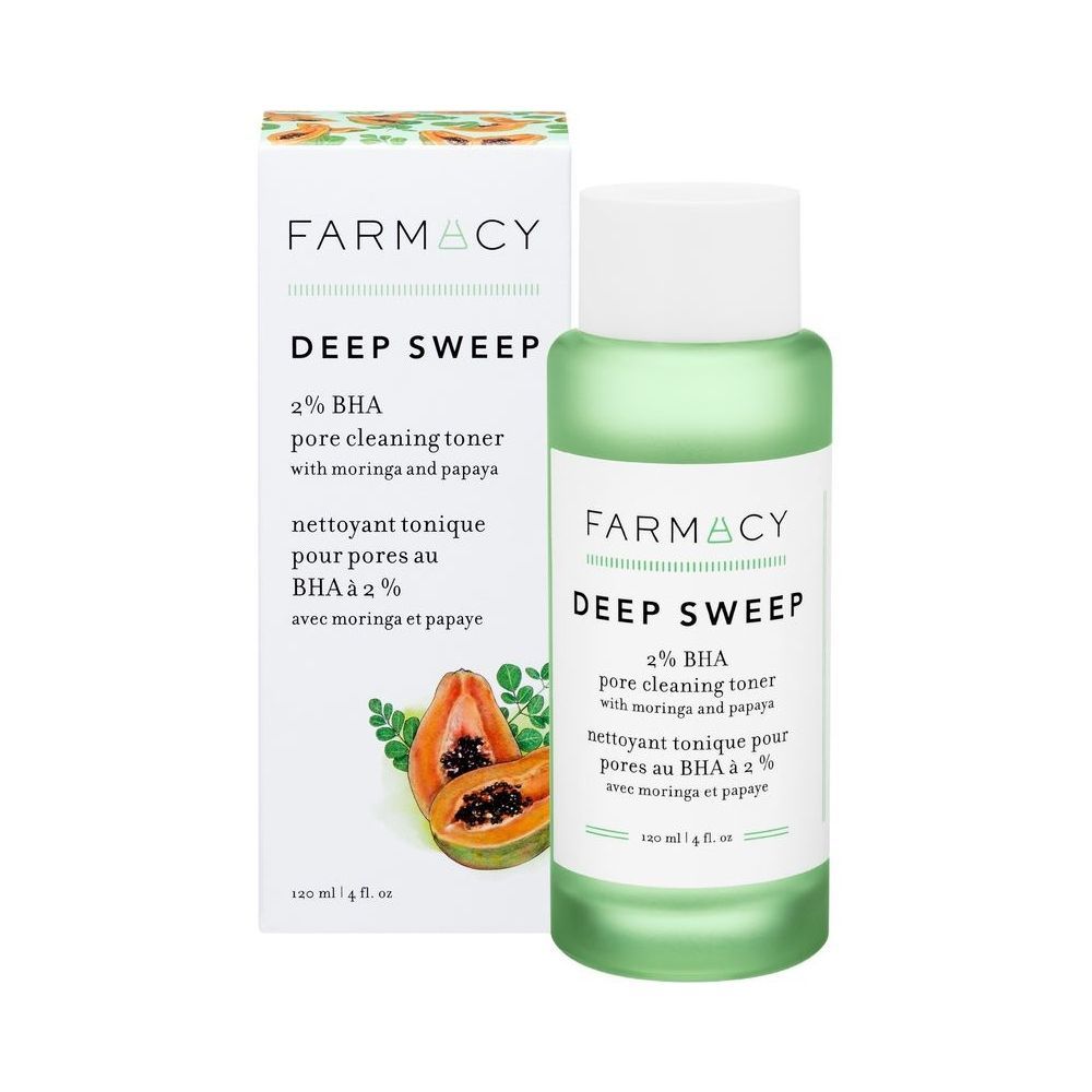 Deep Sweep 2% BHA Pore Cleaning Toner with Moringa and Papaya