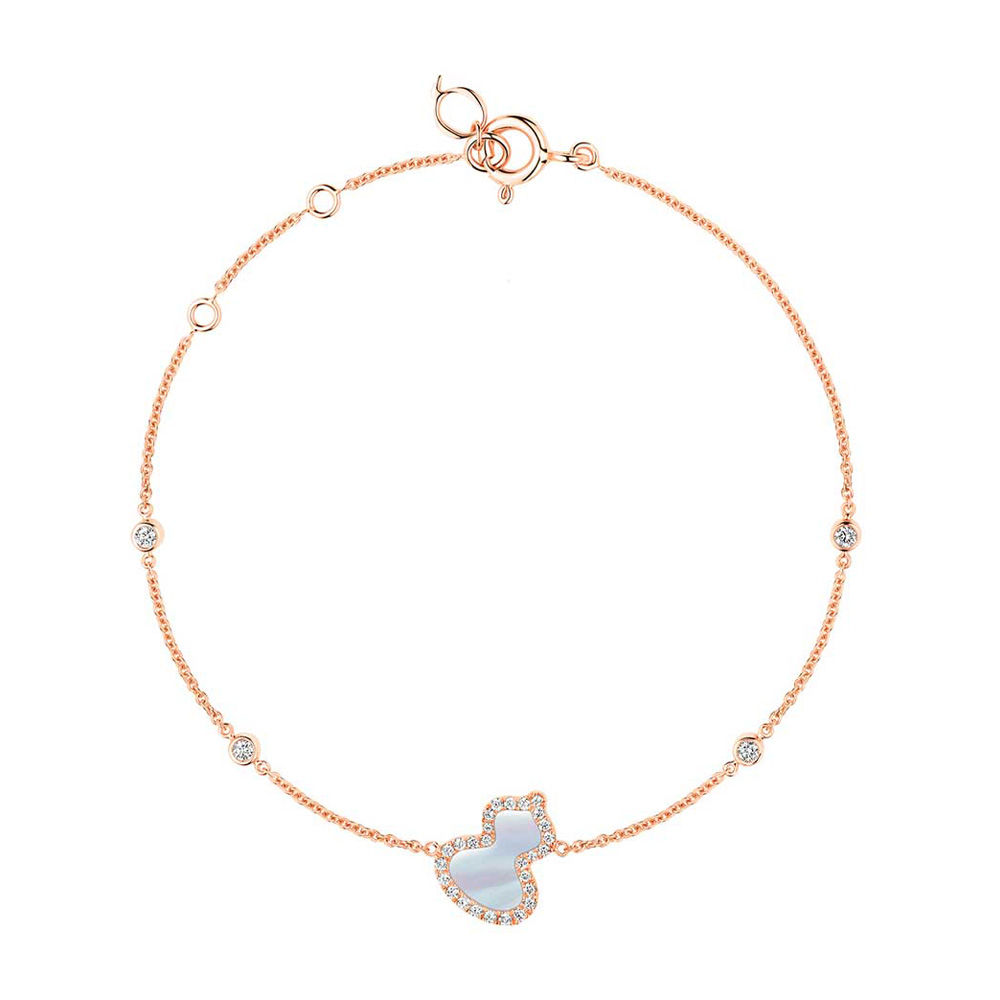 Qeelin Petite Wulu 18K RoseGold Diamond×Mother of Pearl Qeelin Petite Wulu 18K RoseGold Diamond×Mother of Pearl
