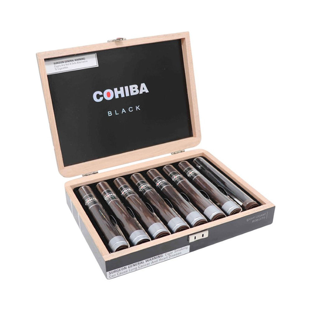 Black Crystal Tube Cigars