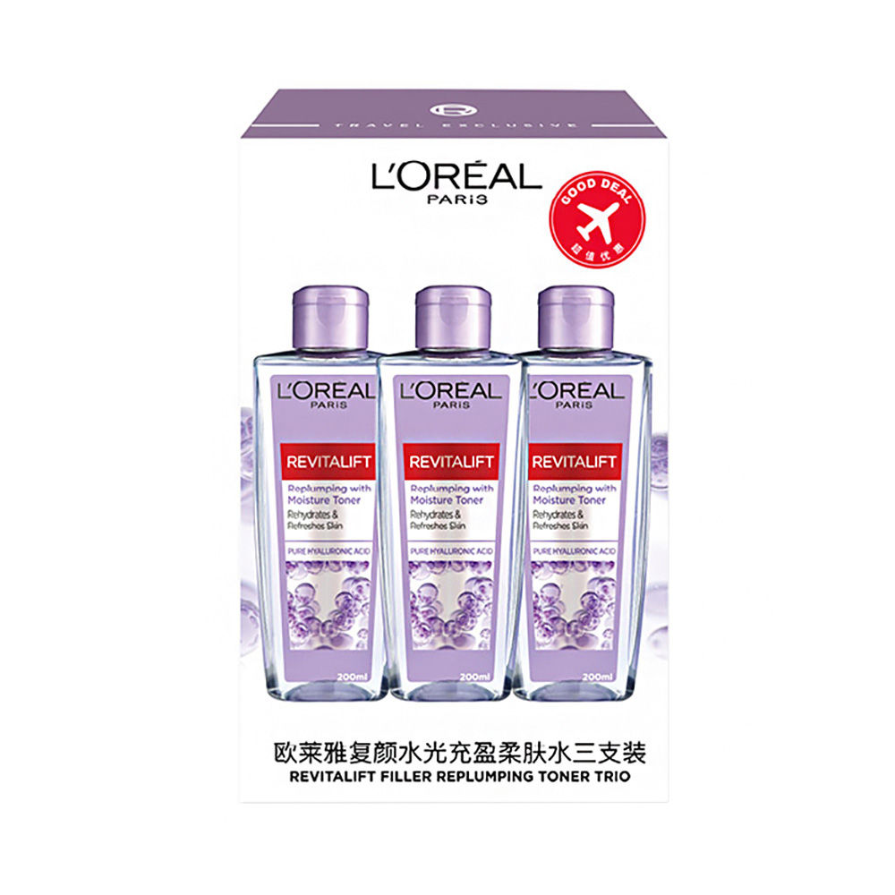 Revitalift Filler Replumping Toner Trio