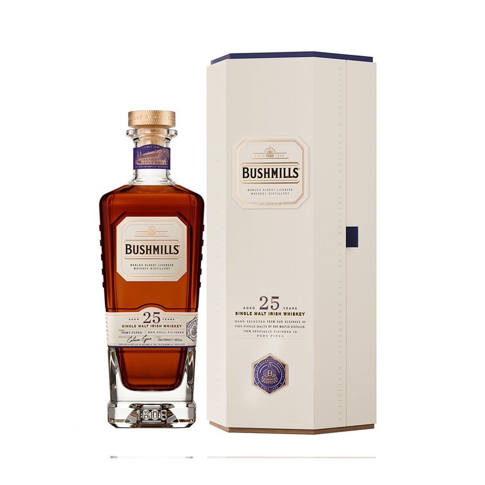 Bushmills 25YO Single Malt Irish Whiskey 0.7L