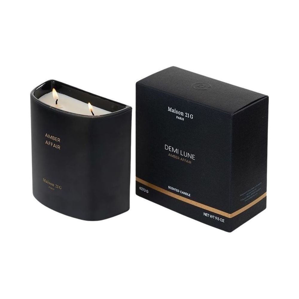 Half Moon Candle - Amber Affair