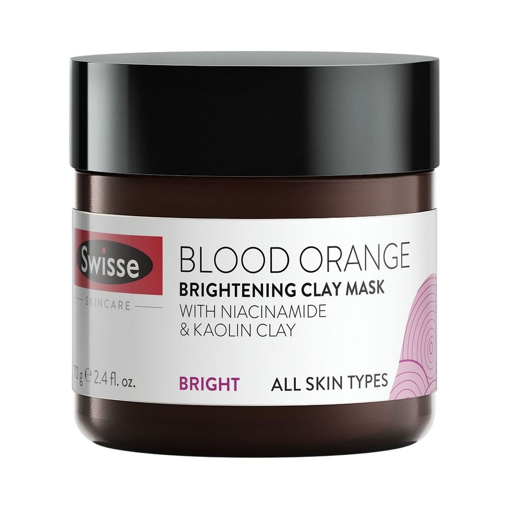 Blood Orange Brightening Clay Mask