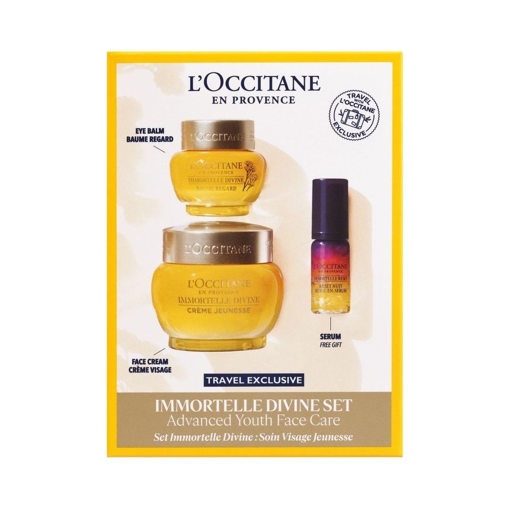 L'Occitane Immortelle Divine 4点セット Immortelle Divine - Anti-Aging Skincare | L'Occitane en Provence