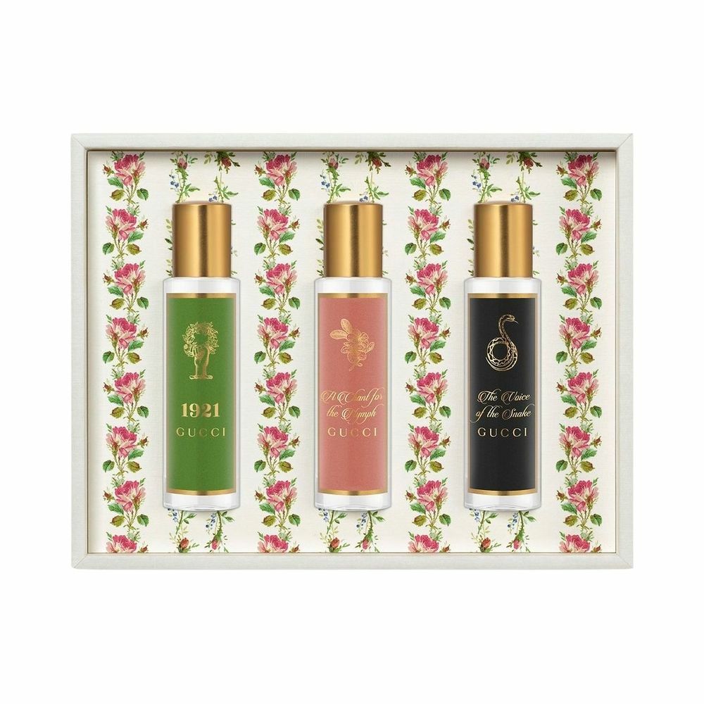 ALCHEMISTS GARDEN 香水 3本セット GUCCI 3-Pc. The Alchemist's Garden Eau de Parfum Festive Gift Set Gucci