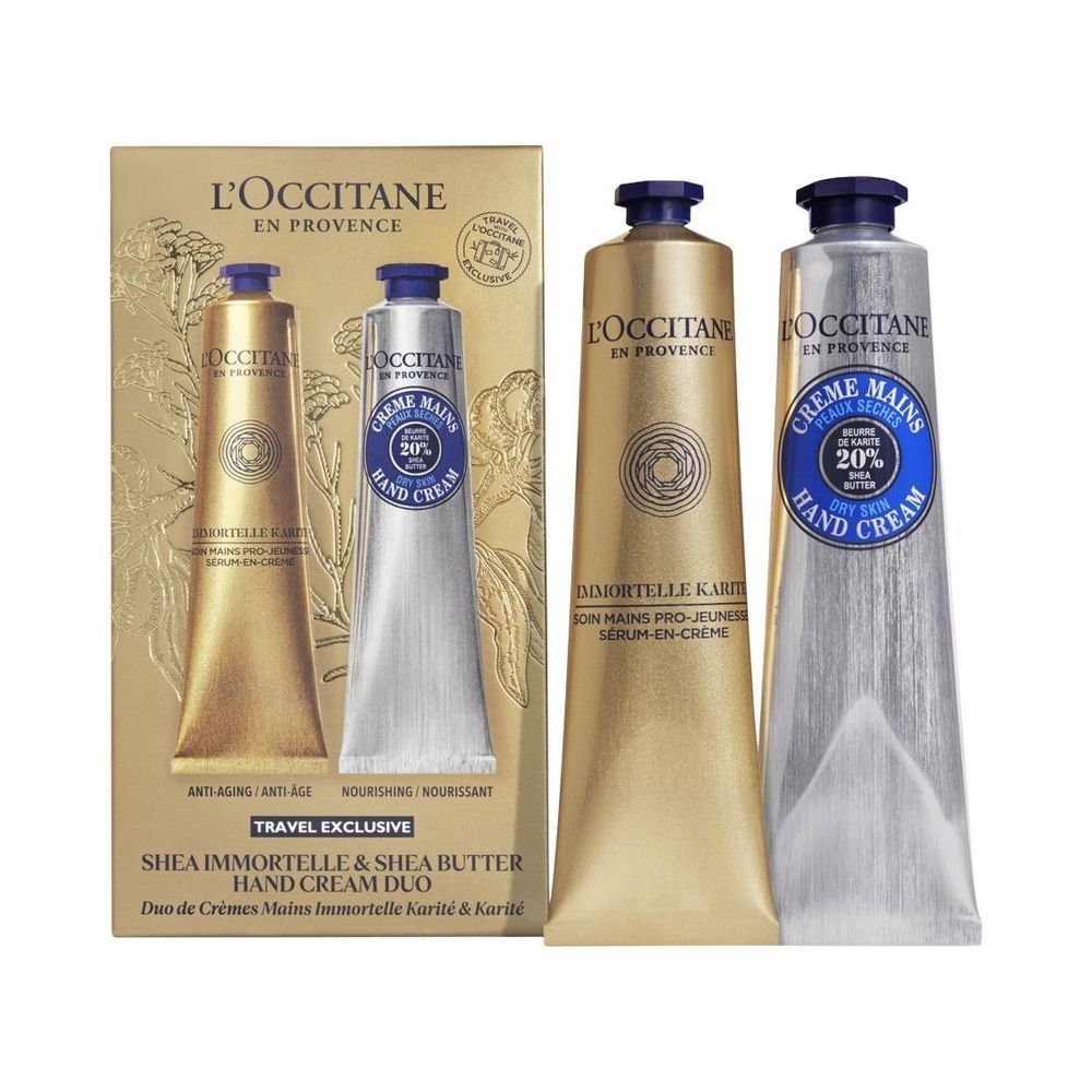 Shea Immortelle & Shea Butter Hand Cream Duo