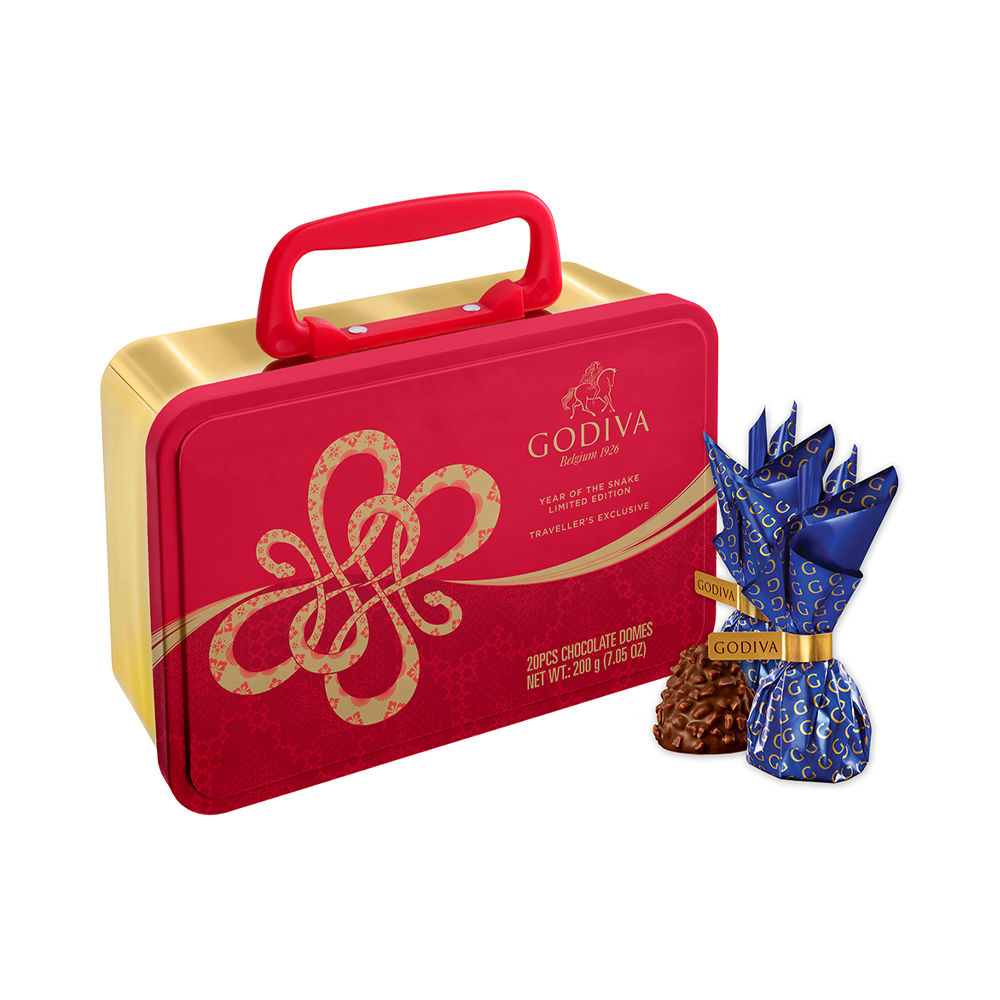 Chinese New Year Travel Tin Domes Hazelnut GODIVA | DFS Hong Kong SAR