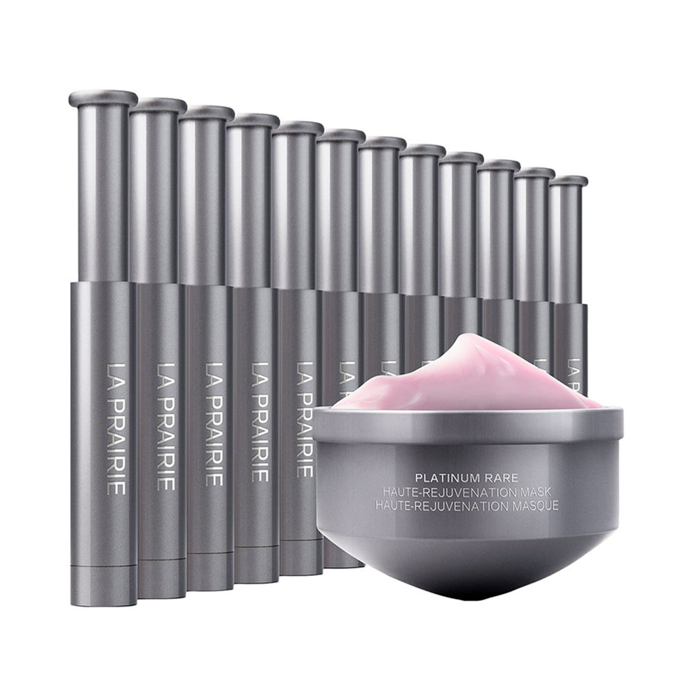 LA PRAIRIE プラチナレア マスク ラ・プレリー」最高峰、夢のマスクが誕生｜プラチナ色の輝き