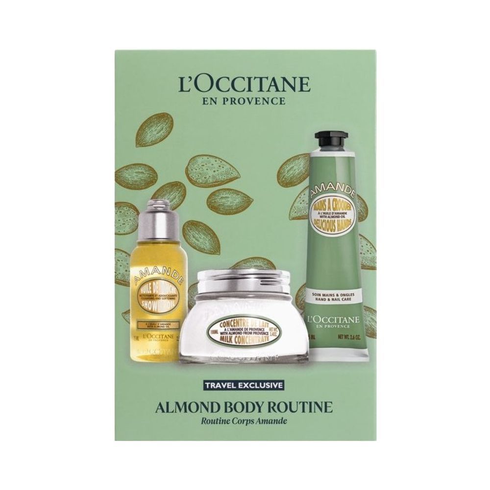 L'Occitane ボディケアセット Almond Body Care Routine Set L'Occitane en Provence | DFS New York