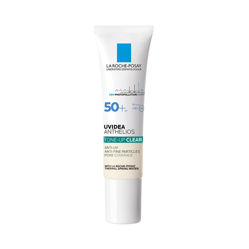 Uvidea Anthelios Tone-Up Clear SPF50+