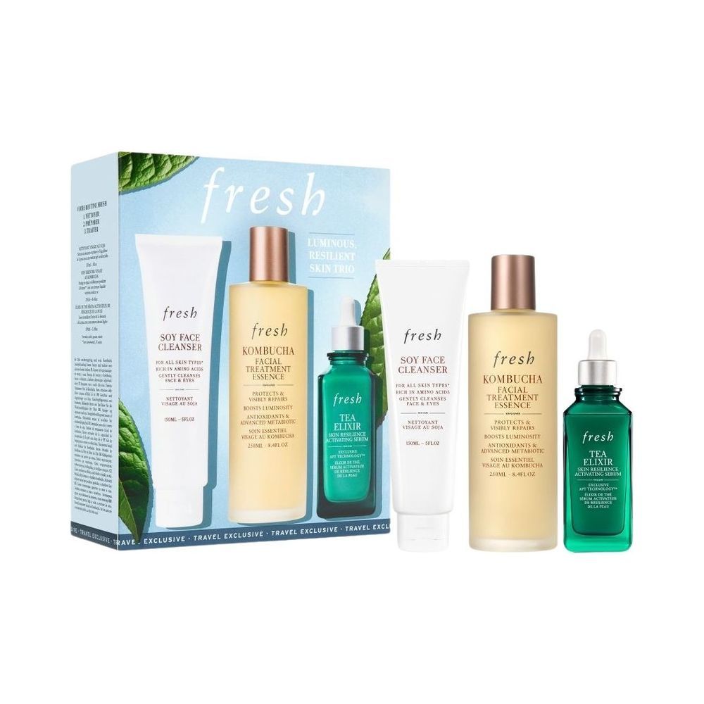 Luminous, Resilient Skin Trio