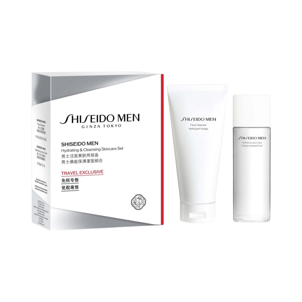 SHISEIDO ２つSET♥ Shiseido Men 男士洁面爽肤两部曲Shiseido 资生堂| DFS 洛杉矶