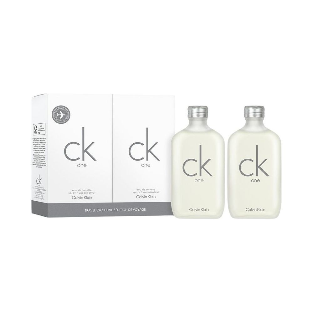 カルバンクライン　オードトワレワンとビー2個セット 男女兼用CK ワン オードトワレ 2点ギフトセット Calvin Klein