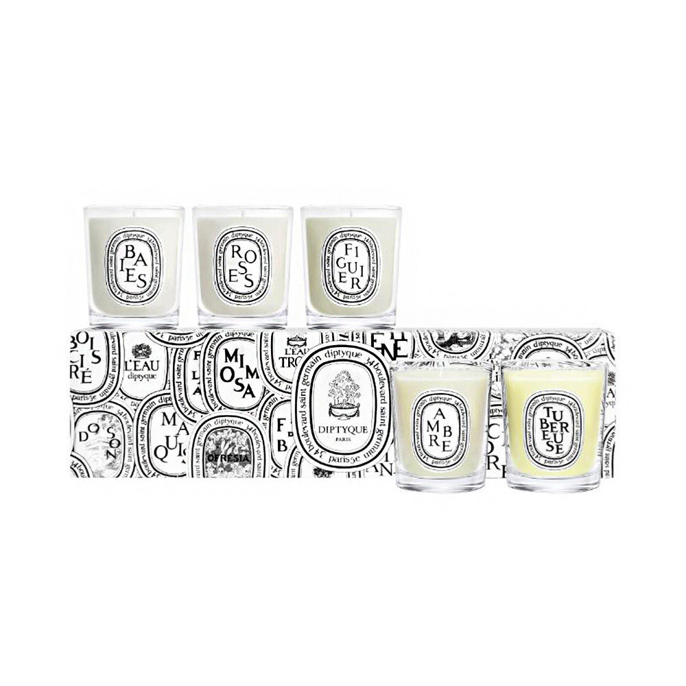 Set of Five Scented Candles