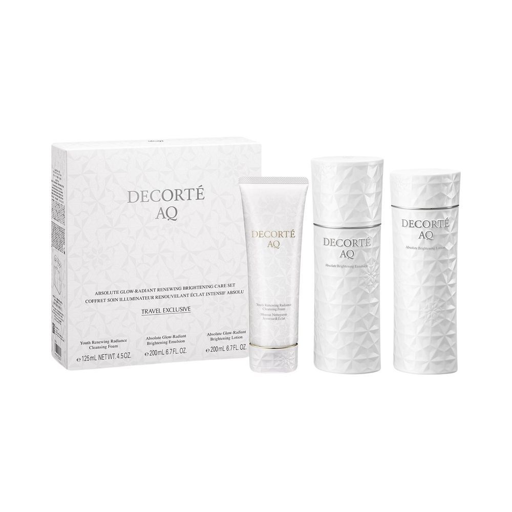 AQ Absolute Glow-Radiant Renewing Brightening Care Set DECORTÉ