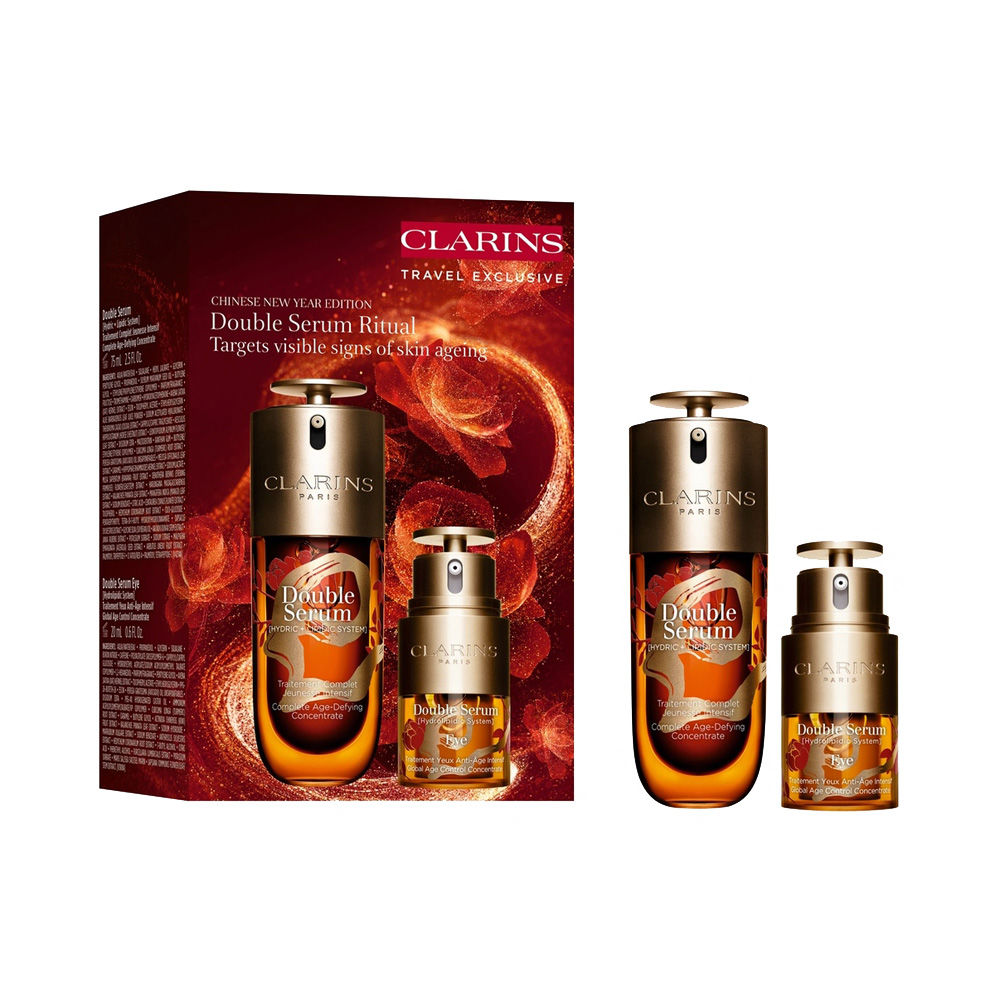 好評 Ritual Serum Double Set Hong DFS | Clarins Edition CNY 2025 美容液